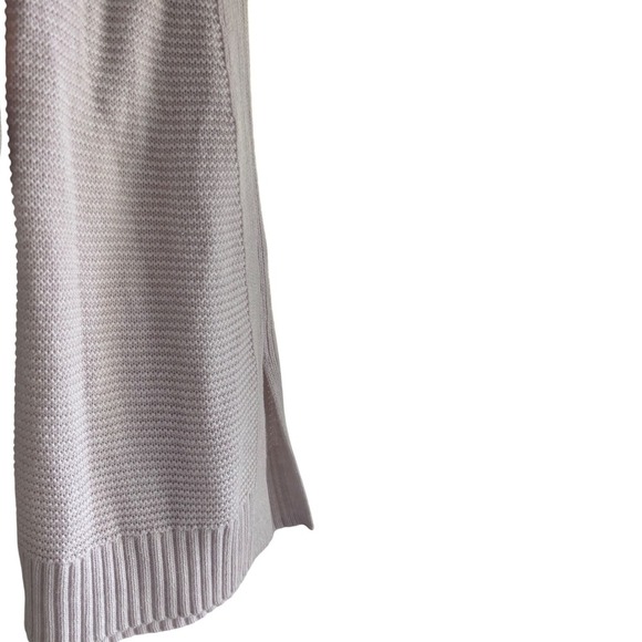 GAP Cotton Oatmeal Knit Sweater Tank Top M Lightweight Knit Neutral Layering - Picture 9 of 11